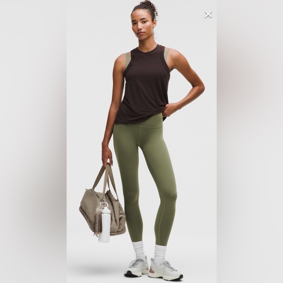 Lululemon Wunder Train High-Rise Leggings 28” Bay Leaf, size 0, like new! - Picture 1 of 6